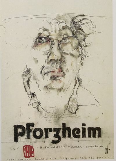 Pforzheim - Selbst © Horst-Janssen-Museum
