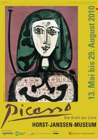 Ausstellungsplakat von 2010 © (Pablo Picasso) VG Bild-Kunst Bonn, 2010