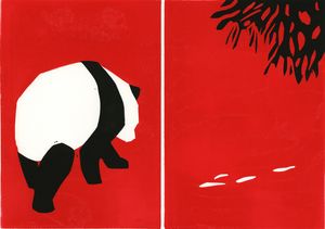 ChristophNiemann, Giant Panda, aus der ZOO-Serie © Christoph Niemann, 2025
