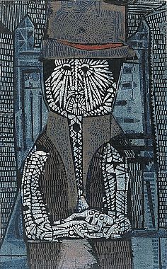 Horst Janssen, Oma, 1957, woodcut © VG Bild-Kunst, Bonn 2018