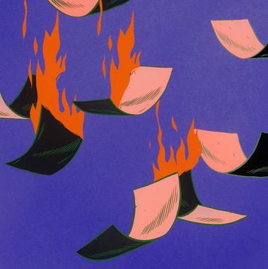 Alice Saey, Rain, Filmstill, 2D-Animation, Filmloop, 2021 © Centre Pompidou