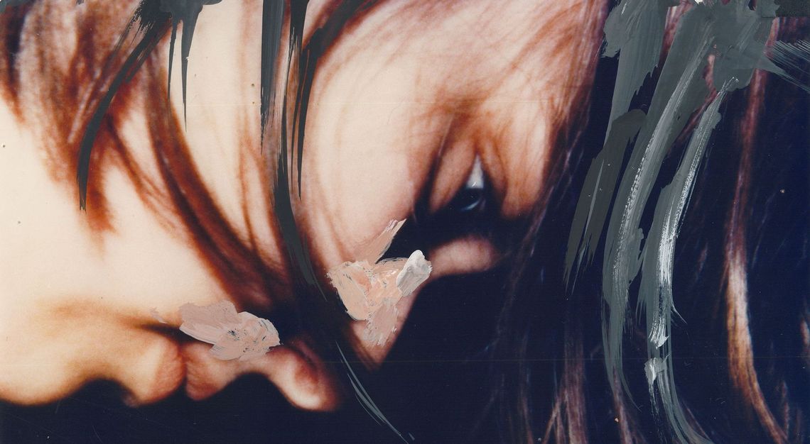 Horst Janssen, o.T. (Annette), 1992, Farbfotografie, bearbeitet © VG Bild-Kunst, Bonn 2023