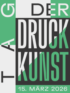 Plakatmotiv "Tag der Druckkunst"