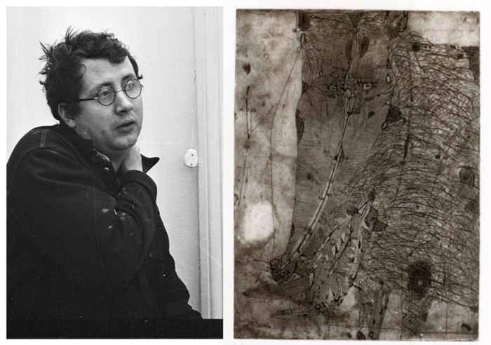 Michael Fackelmann; Horst Janssen, Wolf, 1957