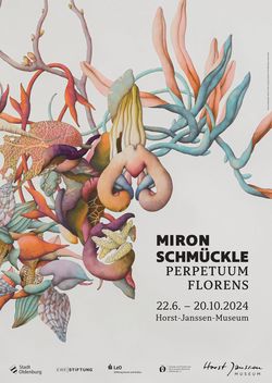 Ausstellungsplakat von 2024 © (Miron Schmückle) VG Bild-Kunst Bonn, 2024