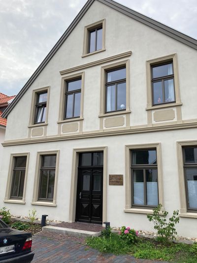 Das Haus von Janssens Großeltern in der Lerchenstraße, in dem die Stipendiatin wohnen wird. Foto: Horst-Janssen-Museum