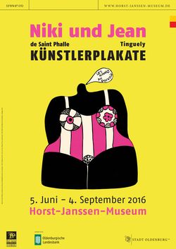 Ausstellungsplakat von 2016 © 2016 Niki Charitable Art Foundation / Adagp, Paris