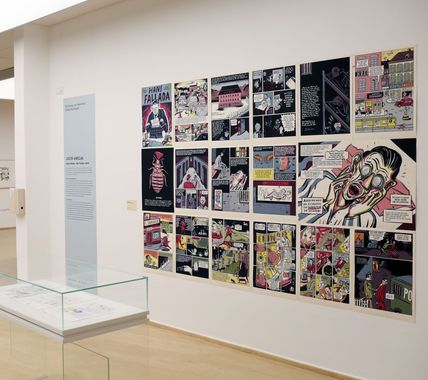 Ausstellung "Graphic Novels", Foto: Markus Hibbeler