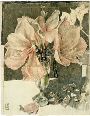 Horst Janssen, Ein Anfang, 1979, Blei- und Farbstift © VG Bild-Kunst Bonn, 2025