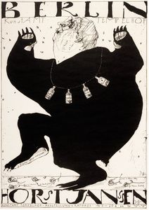 Horst Janssen, Scotch, Wodka, Bourbon, Pernod, 1966, Strichcliché © VG Bild-Kunst Bonn, 2025