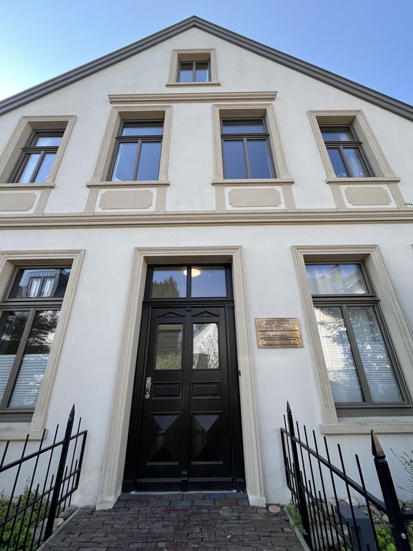 Haus mit Stipendiatenwohnung in der Lerchenstraße. Foto: Horst-Janssen-Museum
