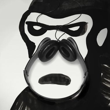 Christoph Niemann, Sunday Sketch (Gorilla) © Christoph Niemann 2025