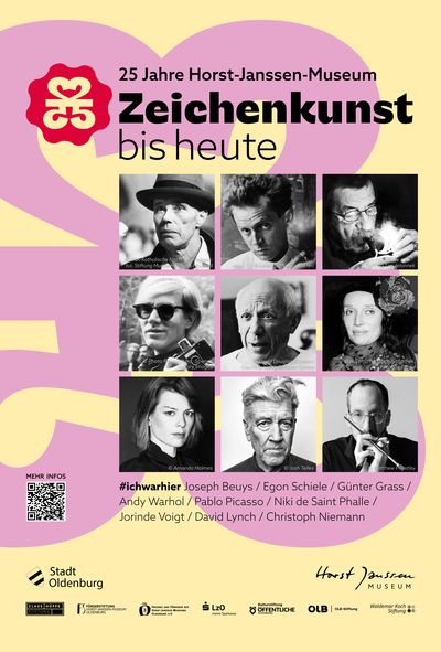 Plakat der Jubiläumskampagne #ichwarhier. Gestaltung: Stroh Design