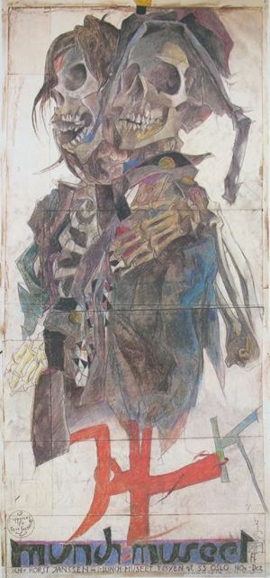 Munch Museet 1982, © Horst Janssen Museum