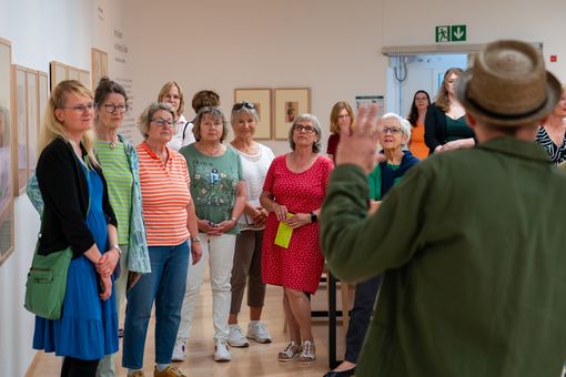 Szenische Führung im Horst-Janssen-Museum. Foto: Max Haß