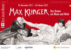 Ausstellungsplakat von 2011 © Max Klinger