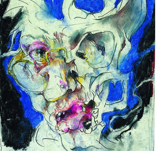 Horst Janssen, Selbst erweitert, 1993, Pastell © VG Bild-Kunst Bonn, 2026