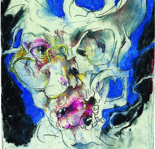 Horst Janssen, Selbst erweitert, 1993, Pastell © VG Bild-Kunst Bonn, 2026