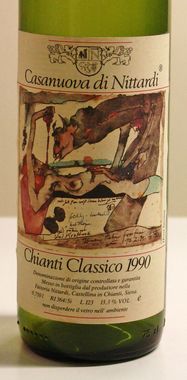 Horst Janssen, Chianti Classico motif, erotic satyr play, watercolour, 1990-91 © VG Bild-Kunst Bonn, 2025