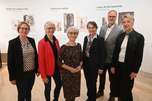 Der neue Vorstand (v.l.): Mareike Witkowski (Schriftführerin), Silke Fennemann (2.Vorsitzende), Inge von Danckelman (Vorsitzende), Gabriele Mesch, (Schatzmeisterin), Olaf Meenen (Öffentlichkeitsarbeit), Anke Hoffmann (Beisitzerin). Foto: Torsten von Reeken