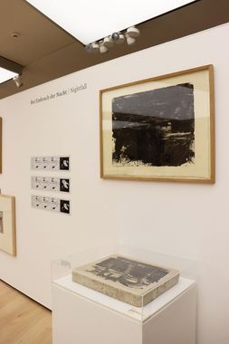 Blick in die Ausstellung "My House is on Fire". Foto: Horst-Janssen-Museum