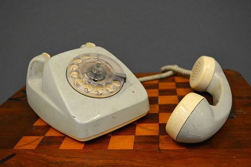 Horst Janssens Telefon. Foto: Horst-Janssen-Museum