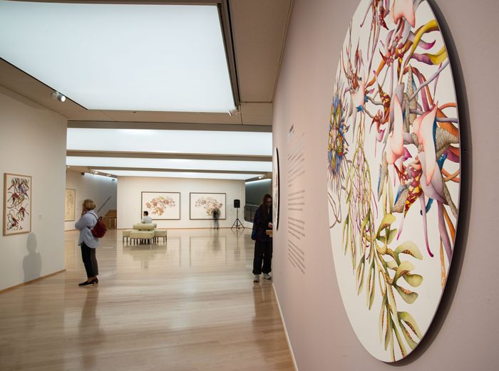 Blick in die Ausstellung von Miron Schmückle. Foto: Andrey Gradetchliev