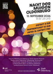 Plakat zur Museumsnacht © Eddiks Grafik