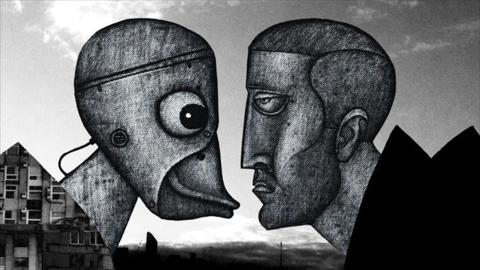 Sasha Sviersky, Tanzonk, Filmstill, 2D-Animation, 2015