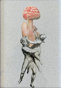 Mariella Mosler, Givers & Takers 1, Collage, 2025, 29,8 x 21 cm © (Mariella Mosler) VG Bild-Kunst Bonn, 2026