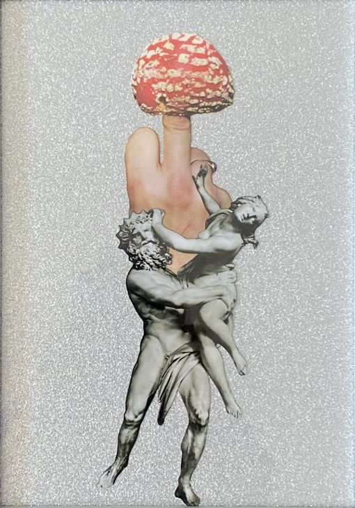 Mariella Mosler, Givers & Takers 1, Collage, 2025 © VG Bild-Kunst Bonn, 2026