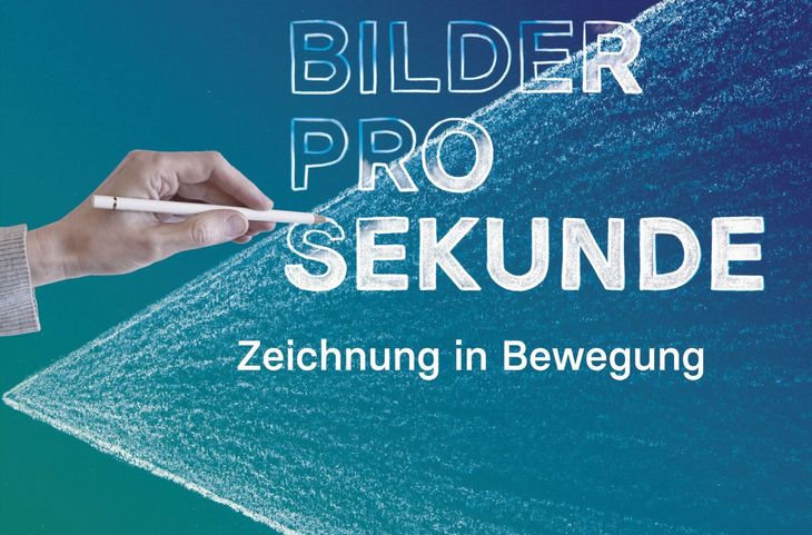 Plakatmotiv zur Ausstellung "Bilder pro Sekunde" © Aline Helmcke