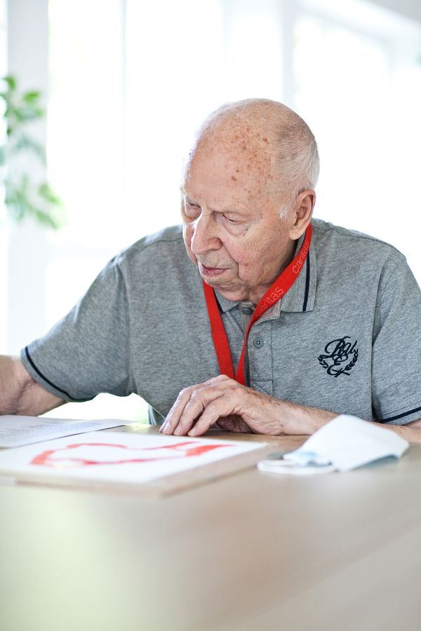 Malender Senior. Foto: Gerlinde Domininghaus