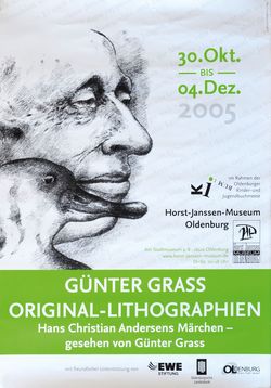 Ausstellungsplakat von 2005 © (Günter Grass) VG Bild-Kunst Bonn, 2005