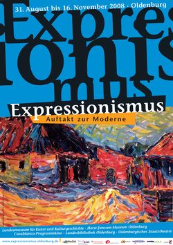 Ausstellungsplakat von 2008 © (Karl Schmidt-Rottluff) VG Bild-Kunst Bonn, 2008