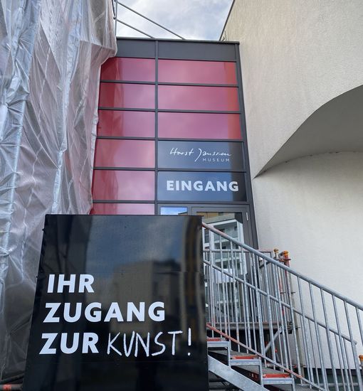 New side entrance. Photo: Horst Janssen Museum