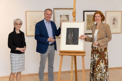 (v.l.) Inge von Danckelman, Michael Kroos und Jutta Moster-Hoos. Foto: Martin Remmers