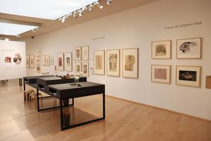 Ausstellungsansicht "Alles Körper!". Foto: Horst-Janssen-Museum