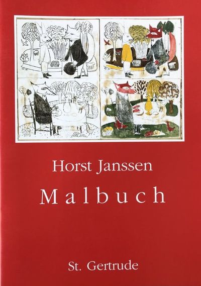Horst Janssen Malbuch © Horst-Janssen-Museum