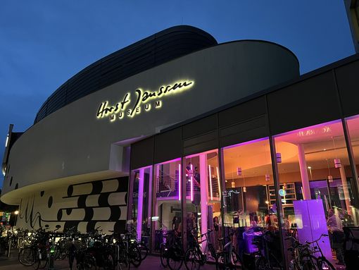 Horst-Janssen-Museum bei Nacht, Foto: Horst-Janssen-Museum