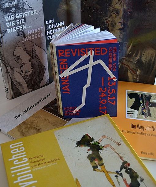 Publikationen des Horst-Janssen-Museums. Foto: Horst-Janssen-Museum