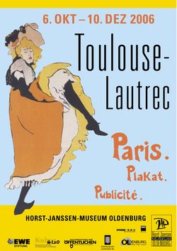 Ausstellungsplakat von 2006 © Henri de Toulouse-Lautrec
