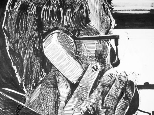 Matt Bollinger, Mark of the Wolf, Filmstill, Handgezeichnete Stop-Motion-Animation, 2016