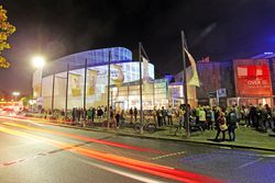 Das Horst-Janssen-Museum bei der Nacht der Museen 2014. Foto: Markus Hibbeler