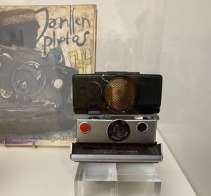 Polaroid Landcamera, mit der Janssen fotografierte. Foto: Horst-Janssen-Museum