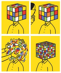 Christoph Niemann, Puzzle, 2022, Digital file © Christoph Niemann, 2025