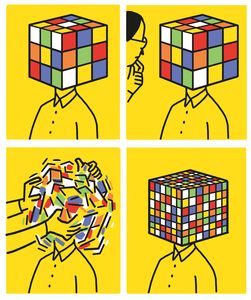 Christoph Niemann, Puzzle, 2022, Digital file © Christoph Niemann, 2025