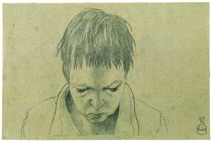 Horst Janssen, Gesche, 1972, Bleistift © VG Bild-Kunst Bonn, 2026