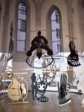 Jörg Mandernach, The Mother of The Mothers of Inventions, Installation, 2021 © Galerie der Stadt Backnang