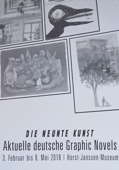 Die neunte Kunst " Aktuelle deutsche Graphic Novels" ©Horst Janssen Museum